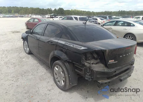 2013 Dodge Avenger Se z USA, uszkodzony, nr VIN 1C3CDZAB0DN725780